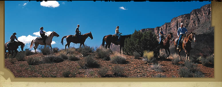 Moab horseback riding trips