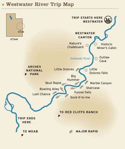 Westwater Canyon on Colorado River