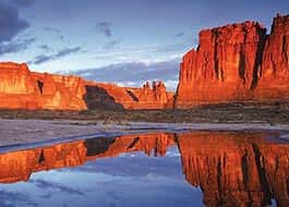 Moab Arches National Park 3gossips Pool