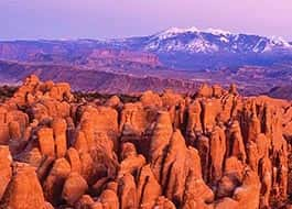 Moab Arches National Park Fiery Furnace Overlook