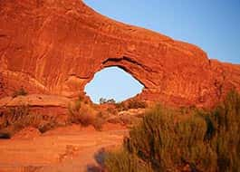 Moab Arches National Park Window Arch 3