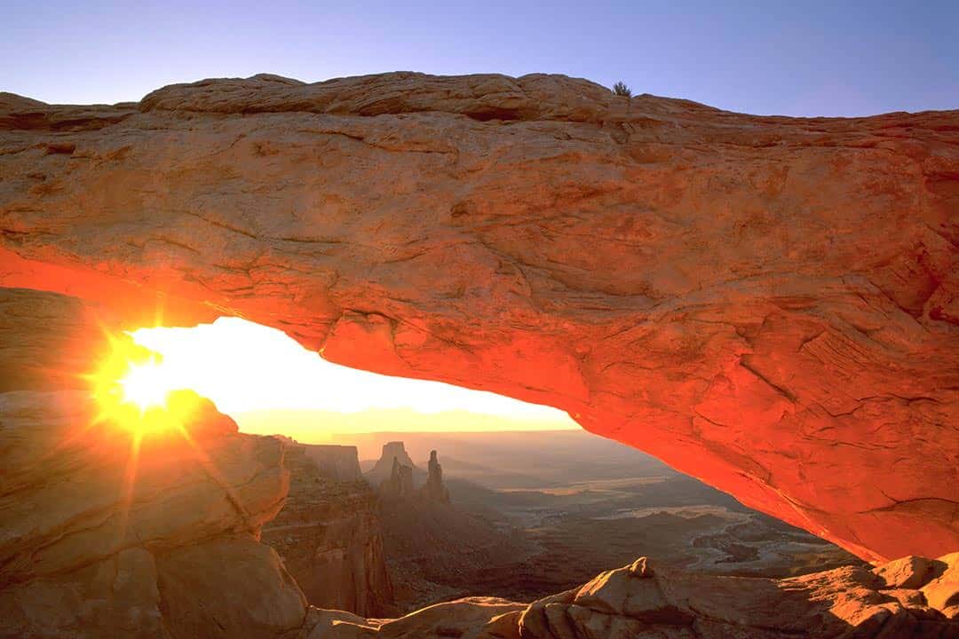 Canyonlands National Park Mesa Arch Orange