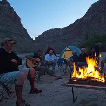 Camping in Cataract Canyon