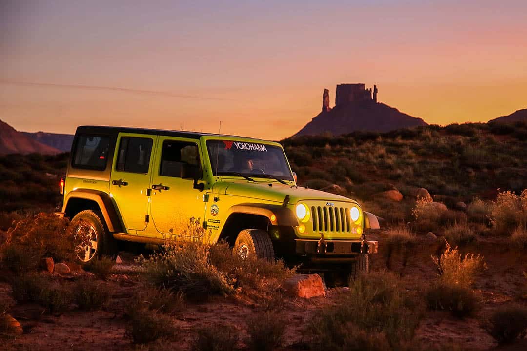 Moab Jeep Rentals - 4 Door Jeep Wrangler Gallery
