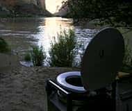 camping in Desolation Canyon