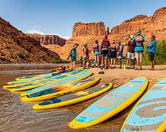 Paddle Boarding in Moab