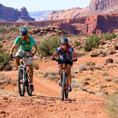 Moab Mountain Biking Courthouse Wash