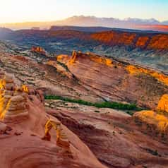 Arches and towers air tour