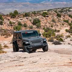 Our Jeep Rubicons in Moab