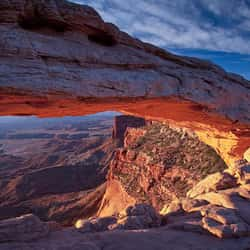 Canyonlands National Park Mesa Arch Blue