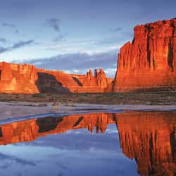 Moab Arches National Park 3gossips Pool