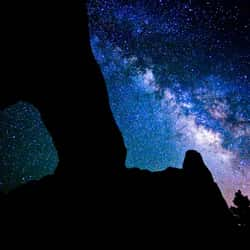 Moab Arches National Park Galaxy