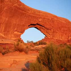 Moab Arches National Park Window Arch 3