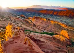 Arches and towers air tour