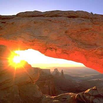 Canyonlands National Park Mesa Arch Orange