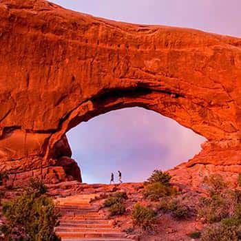 Moab Arches National Park Window Arch