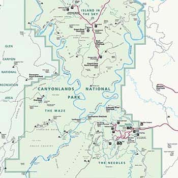 Canyonlands Nps Map