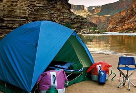 Camping in Desolation Canyon