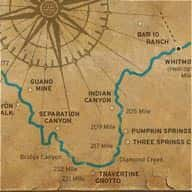 Map of Cataract Canyon