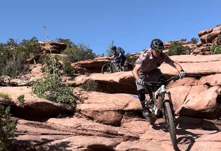Moab Mountain Biking Ahab Trail