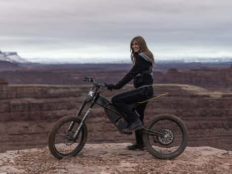 E Dirtbike Tours Girl