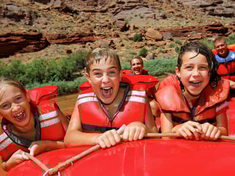 Moab Rafting Pm Smiling Kids