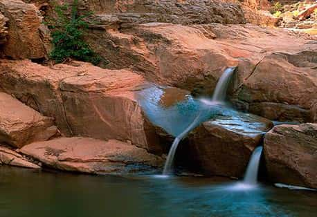 Canyonlands National Park Dark Canyon Waterfall