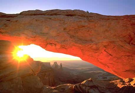 Canyonlands National Park Mesa Arch Orange