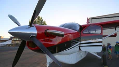 Desolation Canyon Utah Rafting Flight Plane