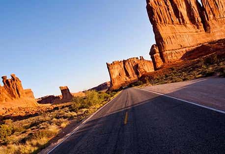 Moab Arches National Park Avenue