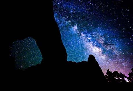 Moab Arches National Park Galaxy