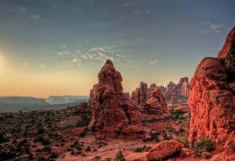 Moab Arches National Park Hoohdoos