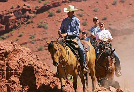 Moab Horseback Riding Cowboy