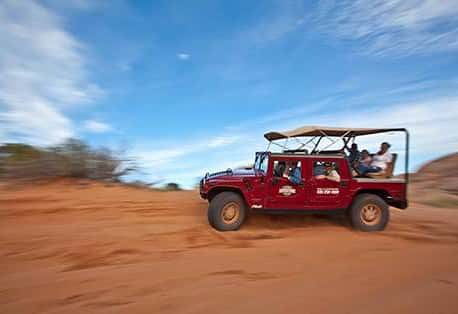 Moab Hummer Tours Sand