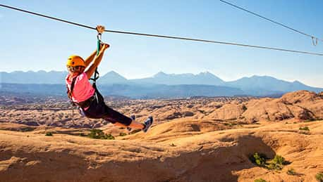 Moab Zip Line Mixed Pink