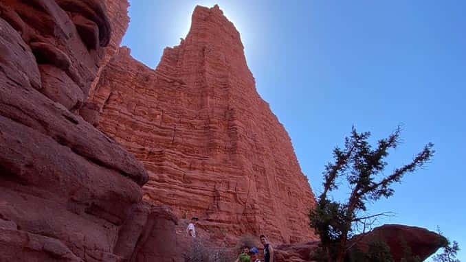 Moab Fisher Towers Hike