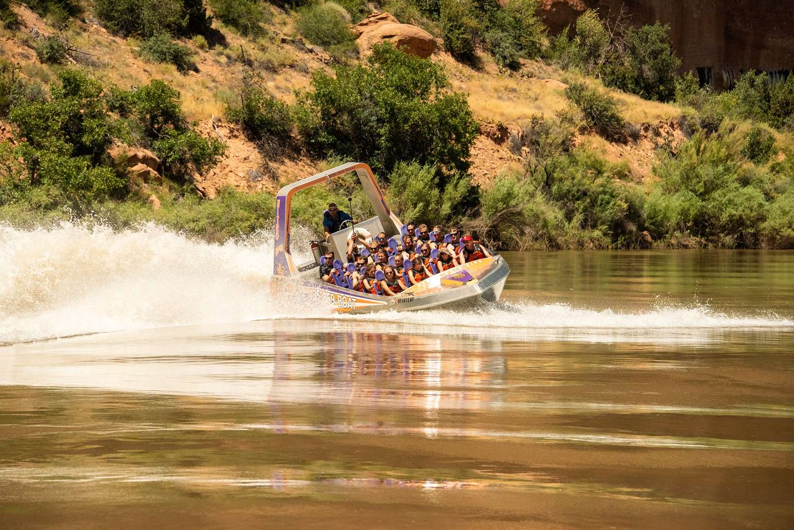 Colorado River Jetboat Tours » Moab Jetboat Tours