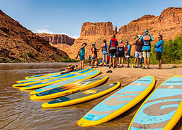 Paddle Boarding in Moab