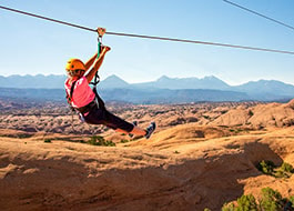 Moab Zip Line Mixed Pink