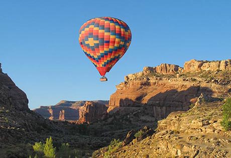 Moab Hot Air Balloon Rides Mill Canyon 02