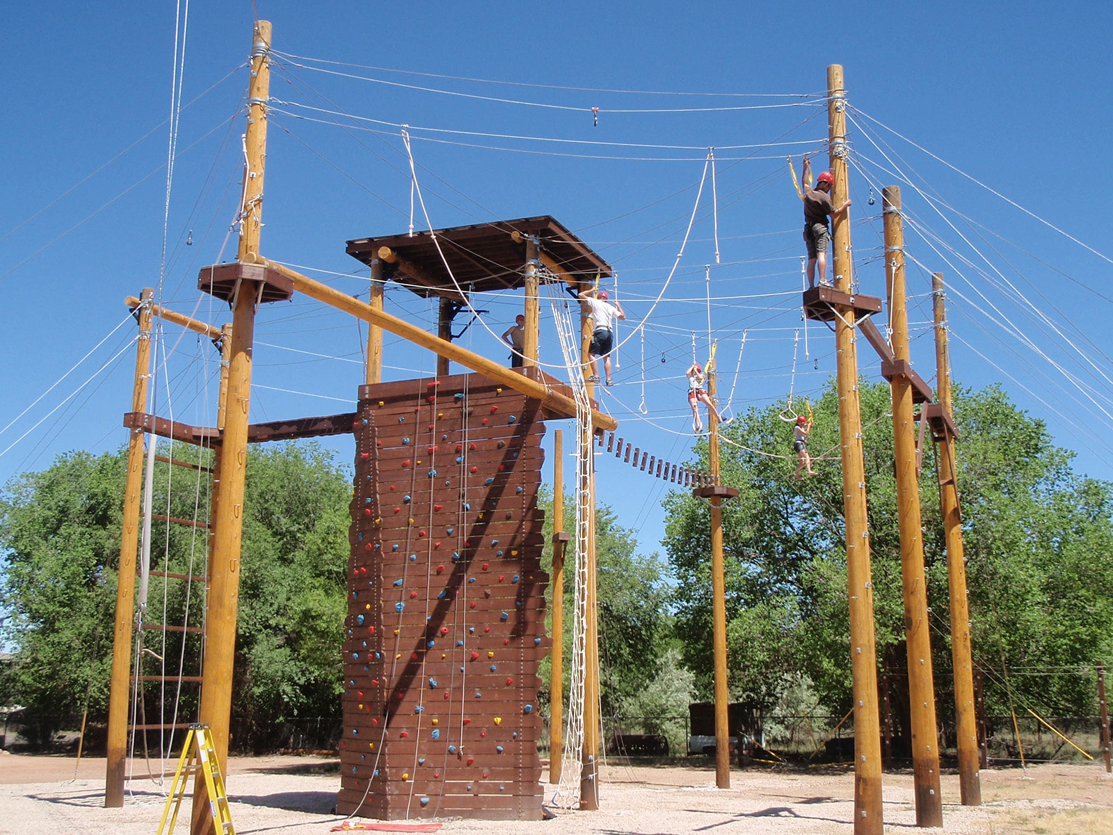 Ropes Course Moab Utah High Ropes Adventure