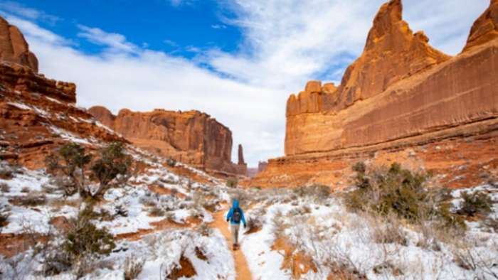 Arches National Park Winter