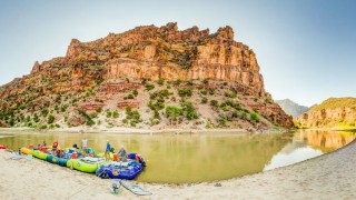 Desolation Canyon Utah Rafting 360 Three Canyon Camp Empty